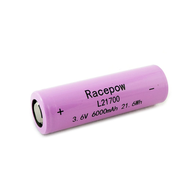 Racepow Y21700GD 6000mAh 18A