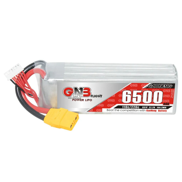 GNB 6500mAh 6S 110C (XT90)