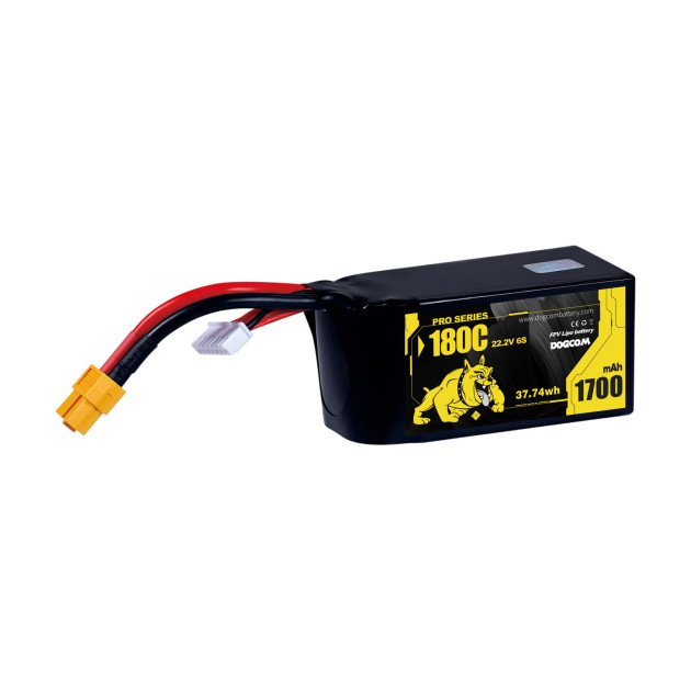 Dogcom 1700mAh 180C 6S