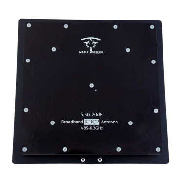 Maple Wireless 20dB Patch 4.85-6.3G RHCP