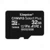 Kingston 32GB microSDHC CANVAS Plus - UHS-I Klasse 10 Gen 3 + SD adapter