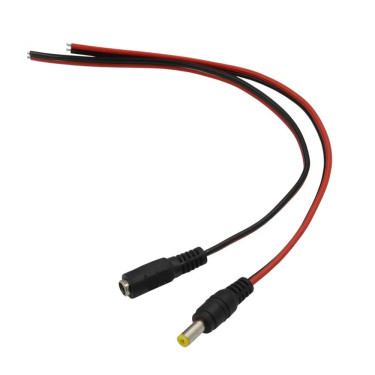 DC-Stecker 5,5/2,1mm (1 Paar)