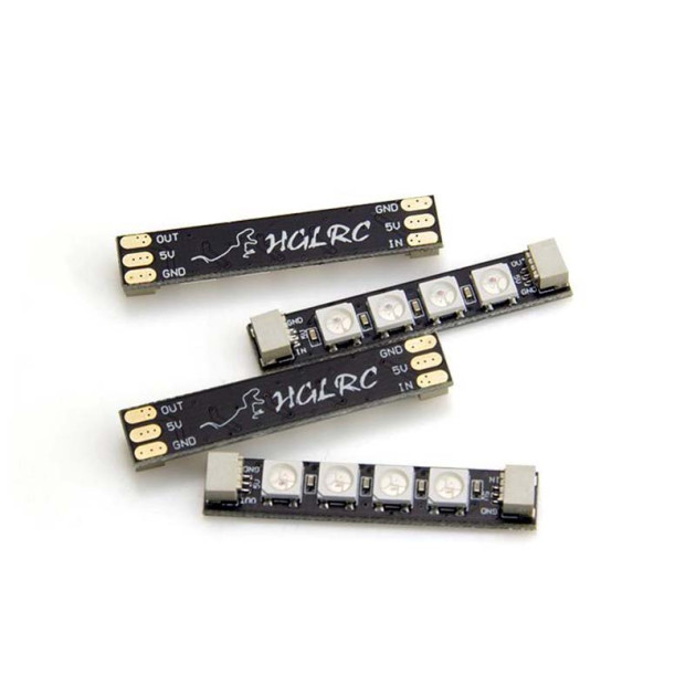 HGLRC W554B LED-Streifen (4 Stück)