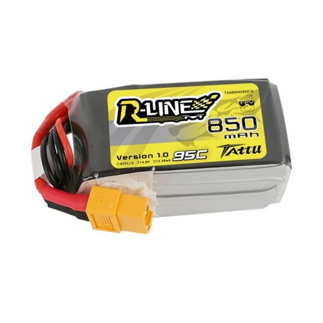 Tattu R-Line 850mAh 4S 95C (XT30)