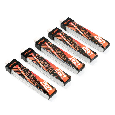 BetaFPV Lava 260mAh 1S 80C HV (5 Stk.)