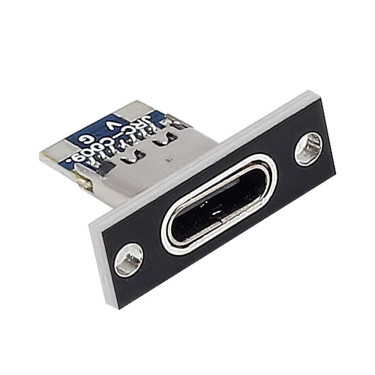 USB-C-Stecker mit Flansch (10 Stk.)