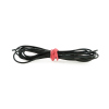 30AWG Silicone cable 1m black