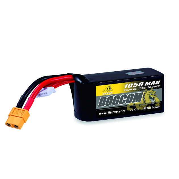 Dogcom 1050mAh 6S 150C