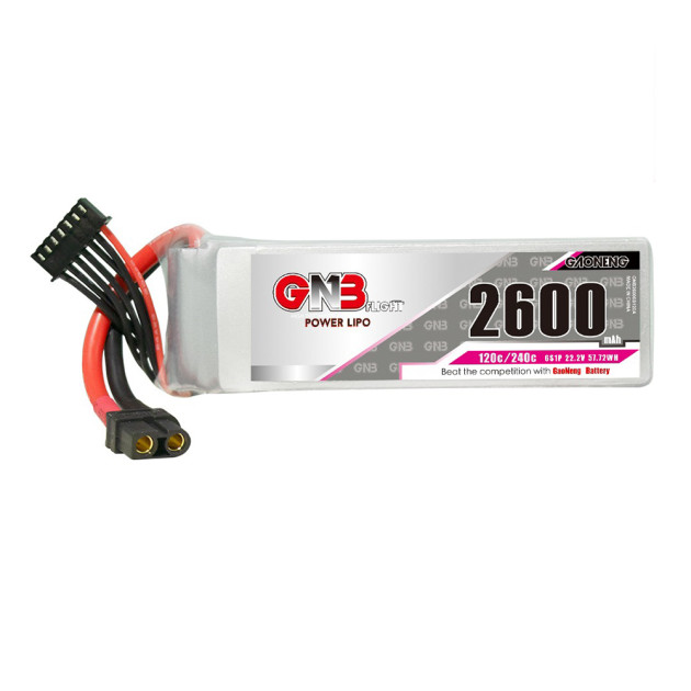 GNB 2600mAh 6S 120C