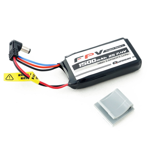 Quanum FPV goggles battery 7.4V  1500mAh 3C