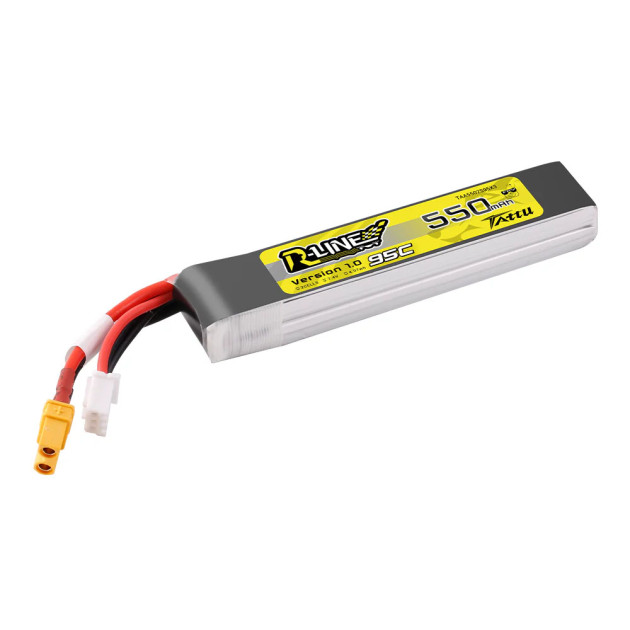 Tattu R-Line 550mAh 2S 95C Long-Pack
