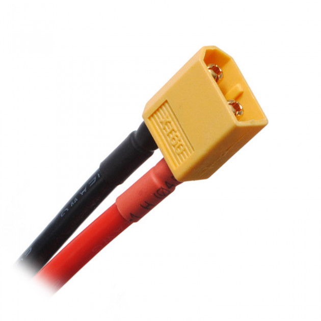 XT60 Stecker mit 14AWG Kabel 10 cm