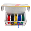 Silikonkabel-Set, 5 Farben