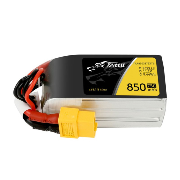 Tattu 850mAh 3S 75C (XT60)