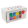 Silikonkabel-Set, 5 Farben
