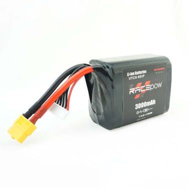 Racepow Liion 3000mAh 6S1P - Sony/Murata VTC6