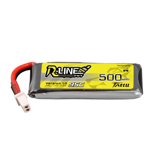 Tattu R-Line 500mAh 1S 95C BT2.0/PH2.0