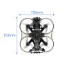 DeepSpace Stellar 25 O4 Pro - 4S ELRS mit GPS