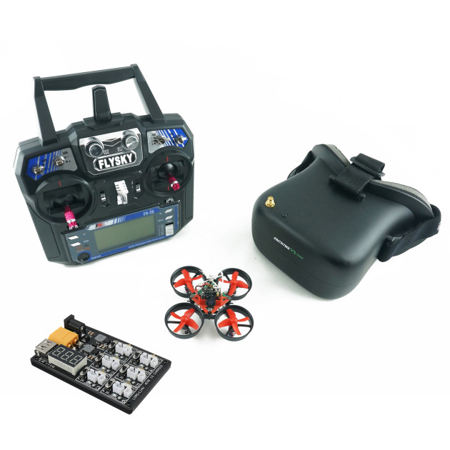 Tiny Whoop Set RTF mit FPV, RC, Akku und Brille