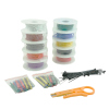 Silikonkabelsatz 28AWG - 10x10m