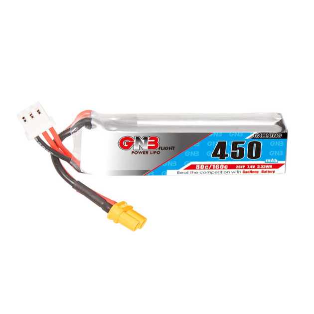 GNB 450mAh 2S 80C